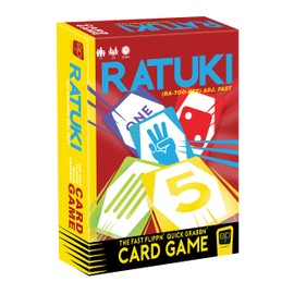 USAopoly The OP Games | Ratuki | Fast Card Game | Great for Children & Parents | From 7 Years | For 2-5 Players | English