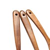 HOIGON 6 Piece Teak Wood Cooking Utensils Set,Natural Wooden Spatula