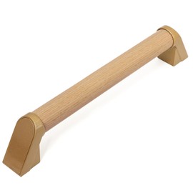 Grab Rail for Seniors, Wooden Handrail, Shower Handle, 40 cm, Non-Slip, Shower Handle, Bathtub Handle, Portable Mobile Grab Rail for Disabled and Elderly People