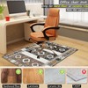 SAIMIUBO Office Chair Mat for Hardwood Floor, 36"x48" Office Rug,