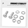 Alipis Three Way Hitch Adapter for Lawn Mower ATV Golf