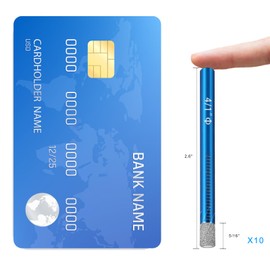 10pcs（1/4" 6mm） Diamond Drill Bits Set,for Versatile Ceramic Drill bit Granite, Hard Tiles Marble, Masonry, Concrete, Glass, Dry Precise Drilling