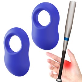 2 Pack Baseball Thumb Guard for Pro Batters, Hitter Training Aid, Thumb Guard Baseball & Softball Baseball Batting Grip Baseball Accessories Baseball Training Equipment Reduce Bat Sting-Blue Color