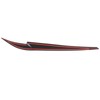 Pair Left Right Headlight Eyebrow Car Light Eyelids Carbon Fiber