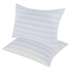 DrSleeep Down Alternative Pillow Set of 2 Premium Soft Hypoallergenic Pillows for Back, Side, and Stomach Sleepers King White