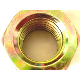 Brighton 1" - 8 UNC GRADE 8 YELLOW ZINC PLATED HEX NUT (1 NUT)