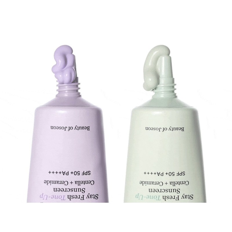 Joseon Beauty Stay Fresh Tone-Up Sunscreen Green SPF50+ PA++++, 50ml,