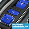 A ABSOPRO Gear Shift Panel Electronic Handbrake Button Cover Trim