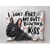 Funny French Bulldog Blanket - 'I Didn't Fart - My