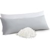 WhatsBedding Memory Foam Body Pillow with 100% Cotton Jersey Knitted