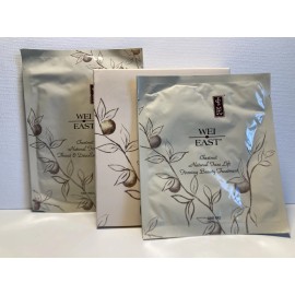 Wei East Set x12 Chestnut Natural Firming Face Lift Throat & Decolletage Pads