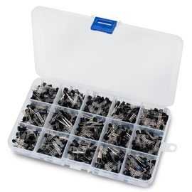 Innfeeltech 750 Pcs BJT Power Transistors Values PNP & NPN Power General Purpose Transistors Kit 15 Values each 50 Pcs