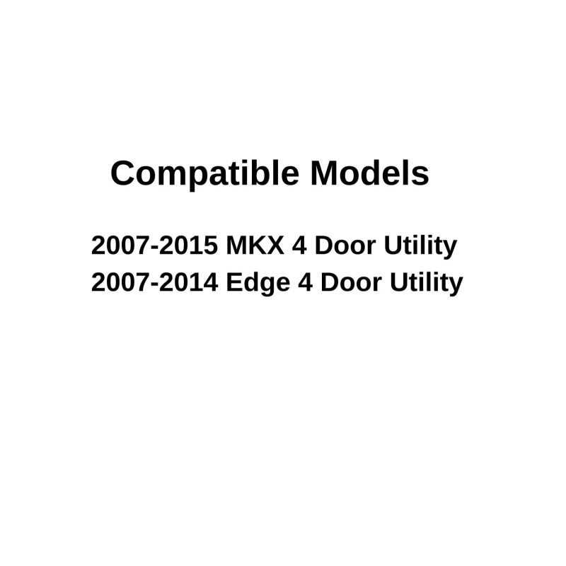 NAGD Fits 07-14 Ford Edge 07-15 Lincoln MKX Passenger Right