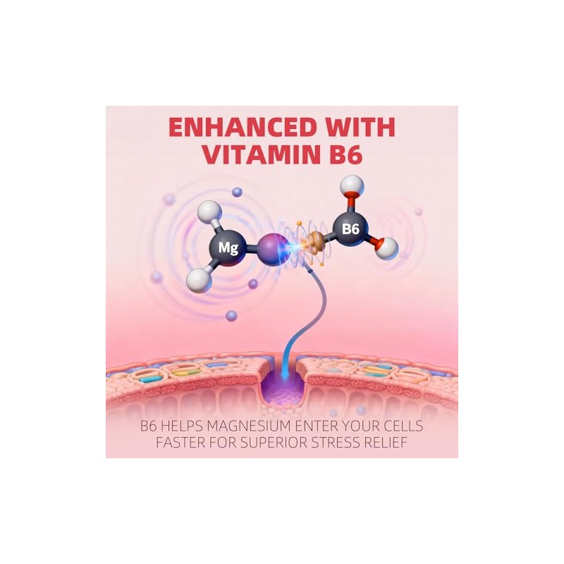 Magnesium Glycinate Liquid Drops with Chamomile, Hawthorn & Ginger for