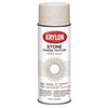 Krylon K18213 Coarse Stone Texture Finish Spray Paint, White Onyx,