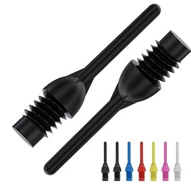 Bulls Ball Point 2BA Soft Tips 6 mm, Unisex, Ball Point Soft Tips 6mm(2BA), black