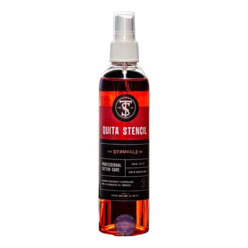 Struggle Quita Borra Esténcil Devil Red Line Tattoo 30ml