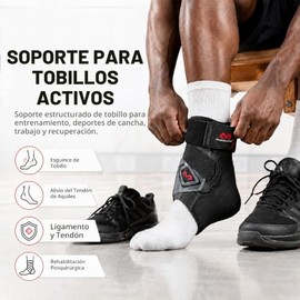 McDavid Bio-Logix Tobillera  Prevencin de esguinces, terapia fsica, gran comodidad y apoyo, construccin de espuma viscoelstica, rendimiento y...      