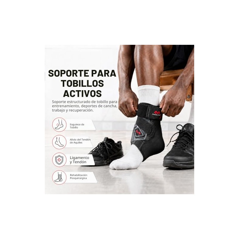 McDavid Bio-Logix Tobillera Prevencin de esguinces, terapia fsica, gran comodidad