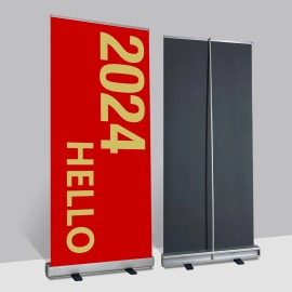 AD. Printing Materials Store 36"Wx72-90"H, Heavy-Duty Retractable Roll Up Banner Stand Carry Bag (Stand ONLY)