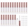 CAIYA Pack of 20 Empty Lip Gloss Tubes Containers, 4