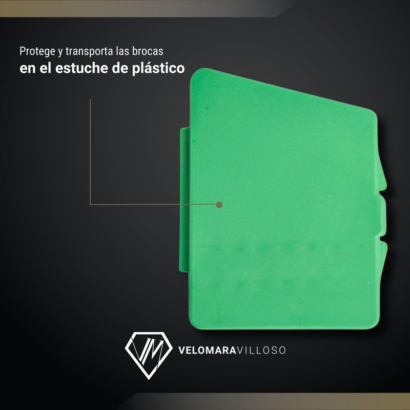 LION TOOLS Juego De 13 Brocas Para Metal Con Estuche