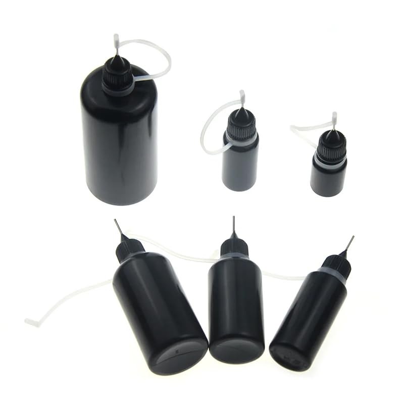 Audio Fan Liquid Bottle Needle Bottle with Needle Translucent Storage