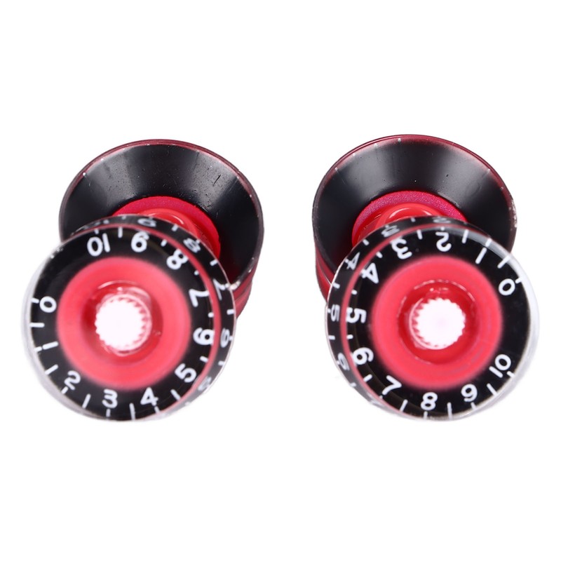 4Pcs Electric Guitar Knob Set Acrylic Volume Tone Control Guitar