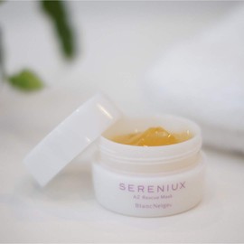 BlancNeige Cosmetics Serenue AZ Rescue Mask, Apply and Sleep, Easy Gel Night Mask, Tri-Chamber Electrolyzed Water, 80g