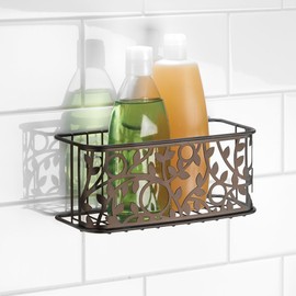 InterDesign Vine Suction Basket, Bronze
