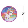 ArtCreativity Rompecabezas de píldoras de unicornio para niños, juego de