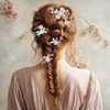 5 Pcs Wedding Hair Accessories Brides Prom Hair pieces