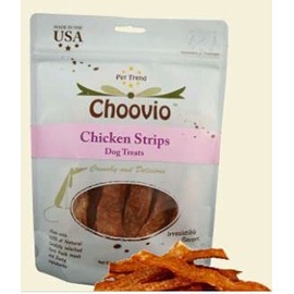 Choovio Chicken Strips, Dog Treats Made in US 5oz