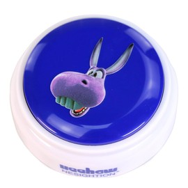 NESIGHTION Donkey HEE-haw Button,Prank Button,Talking Button Features Funny Donkey HEE-haw《It Contains Batteries》