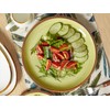 ONEMORE Porcelain Plates Set 10.5 inch Large Dinner Plates for
