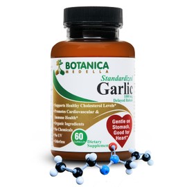12400 mcg Allicin - TESTED by 3rd party - Odorless - Organic Ingredients - Delayed Release - 30 to 60 days supply