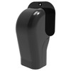 Wall Connector Black TM 72 EXC for Air Conditioning Duct