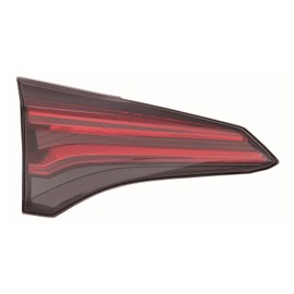 HEADLIGHTSDEPOT Left Driver Side LED Tail Light Compatible With 16-18 Toyota RAV4 And HYBRID CAPA Certified