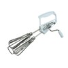 APOLLO Housewares 6319 Egg Beater Whisk, Plastic, Silver