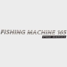 Lowe Fishing Machine 165 Pro Boat Raised Decal Sticker