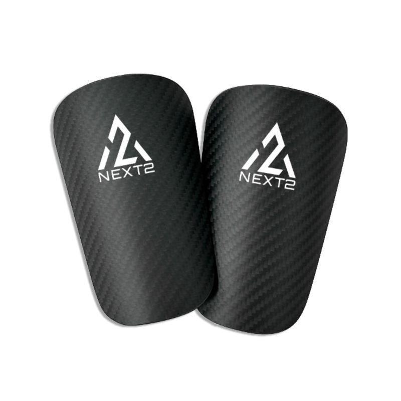 MATTE CARBON FIBER SHIN GUARDS - Size: Small