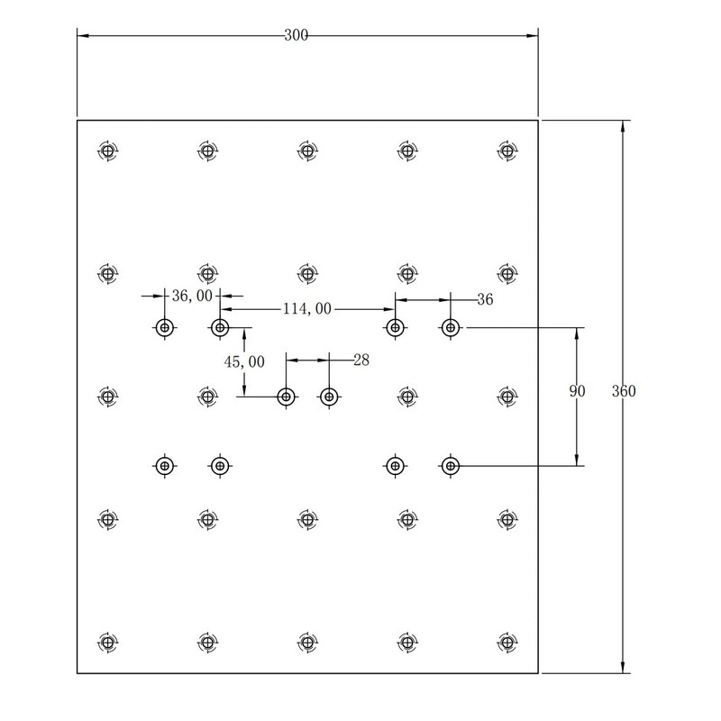 Genmitsu T-Slot Table Top 3040 Aluminum Spoilboard Extension Kit for