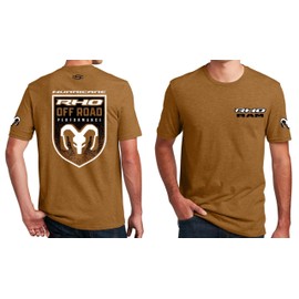 RAM Hurricane RHO Off Road Performance T-Shirt | Supremely Soft CVC Blend Tee (XL)