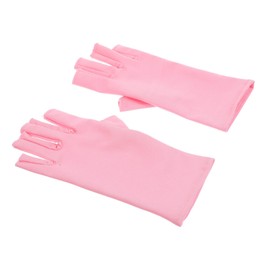 HONMEET Protective Uv Gloves for Nail Art Comfortable and Stretchy Anti-uv for Gel Nails