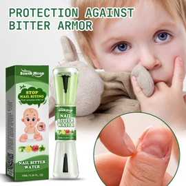 Anti Nail Biting Polish - 10ml Thumb Sucking Nail Polish - Nail Biting Prevention For Nail Care - Easy To Apply Bitter Nail Polish - Healthy Stop Nail Biting Natural Plant Extract