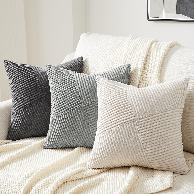 Topfinel Set of 2 Cushion Covers, 55 x 55 cm,