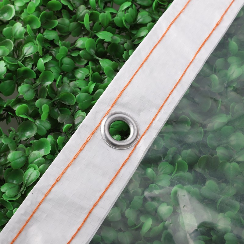 Transparent Rain Tarp Thickened PE Garden Plants Rain Shelter Cover