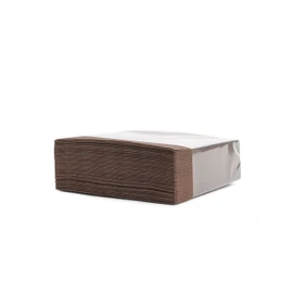 Alvotex Soft Point 50 Napkins, High-Quality Disposable Napkins, 38 x 38 cm, Brown