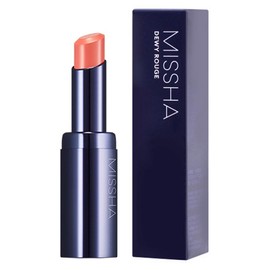 Missha Dewey Rouge Lipstick, 1 pc, Mellow Peach / 미샤 듀이 루즈 립스틱, 1개, 멜로우피치