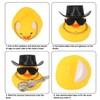 BOXOB Cool Duck Car Dashboard Decoration, Yellow Ducks with Sunglasses